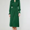 Sale Aida Smocked Midi Dress Women Midi Dresses