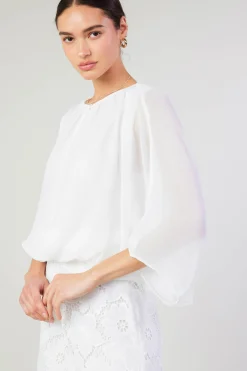 Online Alessia Dolman Sleeved Blouse Women Long Sleeve Tops