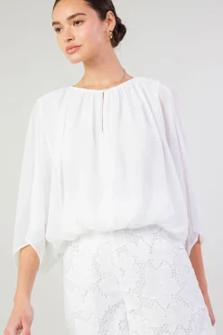Online Alessia Dolman Sleeved Blouse Women Long Sleeve Tops