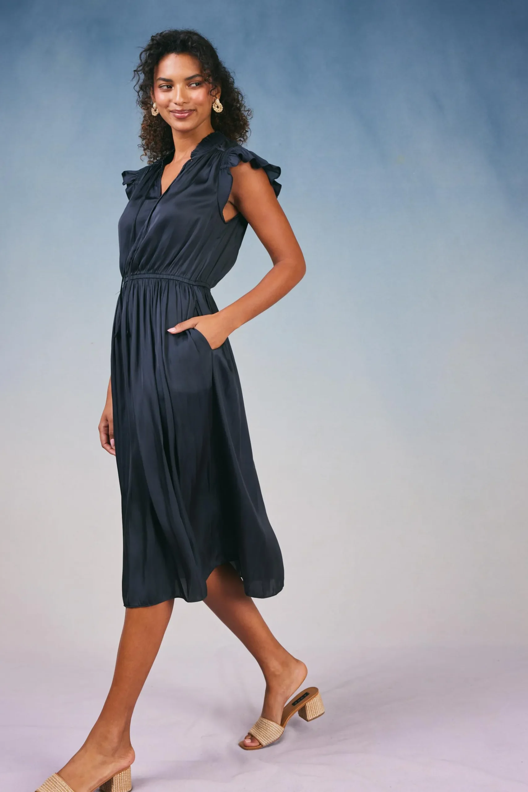 Online Audrey Midi Dress Women Midi Dresses