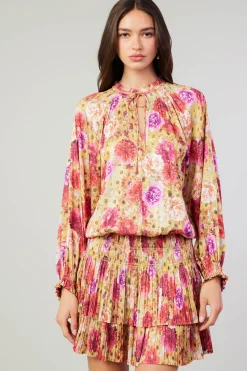 Outlet Aurelie Rose Mini Dress Women Mini Dresses
