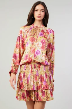 Outlet Aurelie Rose Mini Dress Women Mini Dresses