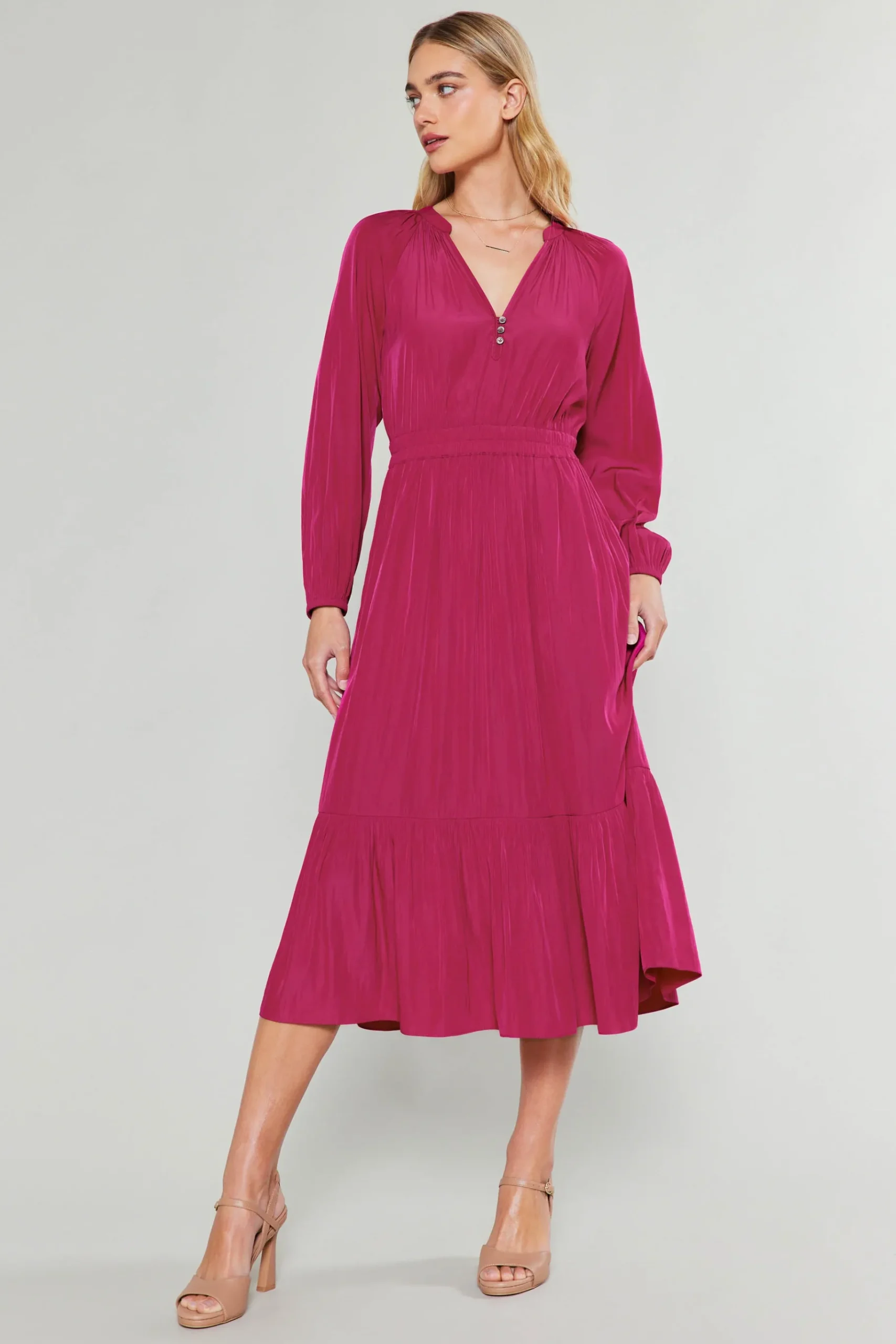 Clearance Belle Midi Dress Women Midi Dresses