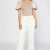 New Belted Straight Leg Pant Women Pants