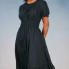 Clearance Brooklyn Poplin Midi Dress Women Midi Dresses
