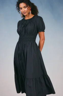 Clearance Brooklyn Poplin Midi Dress Women Midi Dresses
