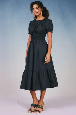 Clearance Brooklyn Poplin Midi Dress Women Midi Dresses