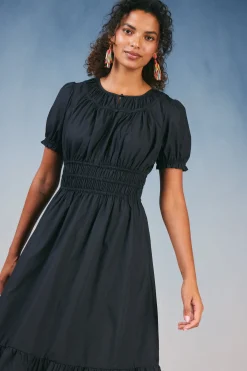 Clearance Brooklyn Poplin Midi Dress Women Midi Dresses