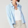 Online Button Down Pleated Top Women Long Sleeve Tops