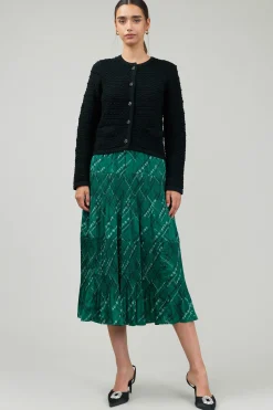 New Button Up Tweed Cardigan Women Cardigans