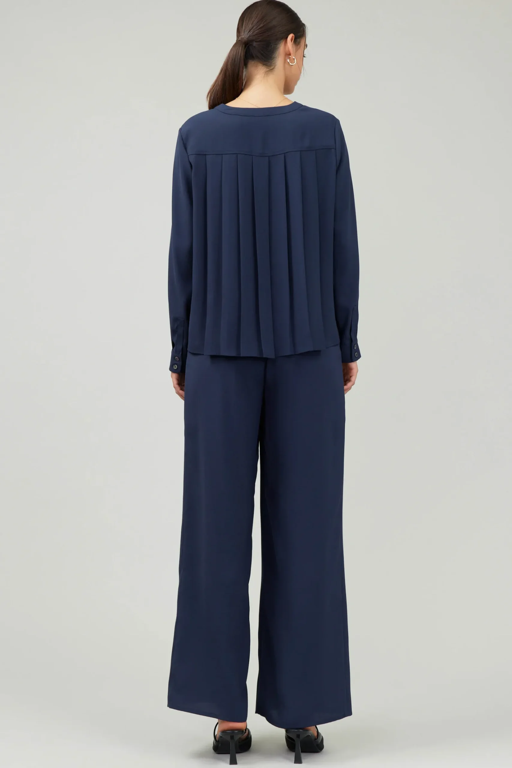 Online Buttondown Blouse Women Long Sleeve Tops