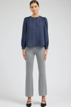 Sale Buttoned Blouse Women Long Sleeve Tops