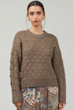New Cable Knit Sweater Women Knitwear | Sweaters