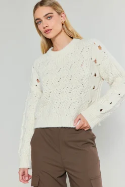 Online Cable Knit Sweater Women Knitwear | Sweaters