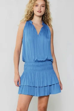 Online Cara Pleated Mini Dress Women Mini Dresses