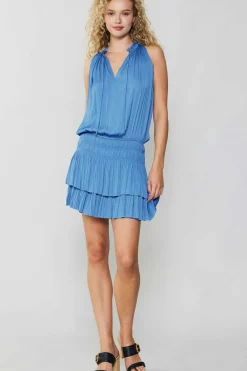 Online Cara Pleated Mini Dress Women Mini Dresses