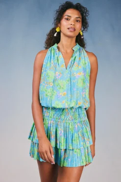 Discount Cara Pleated Mini Dress Women Mini Dresses