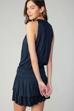 Outlet Cara Sleeveless Pleated Mini Dress Women Mini Dresses