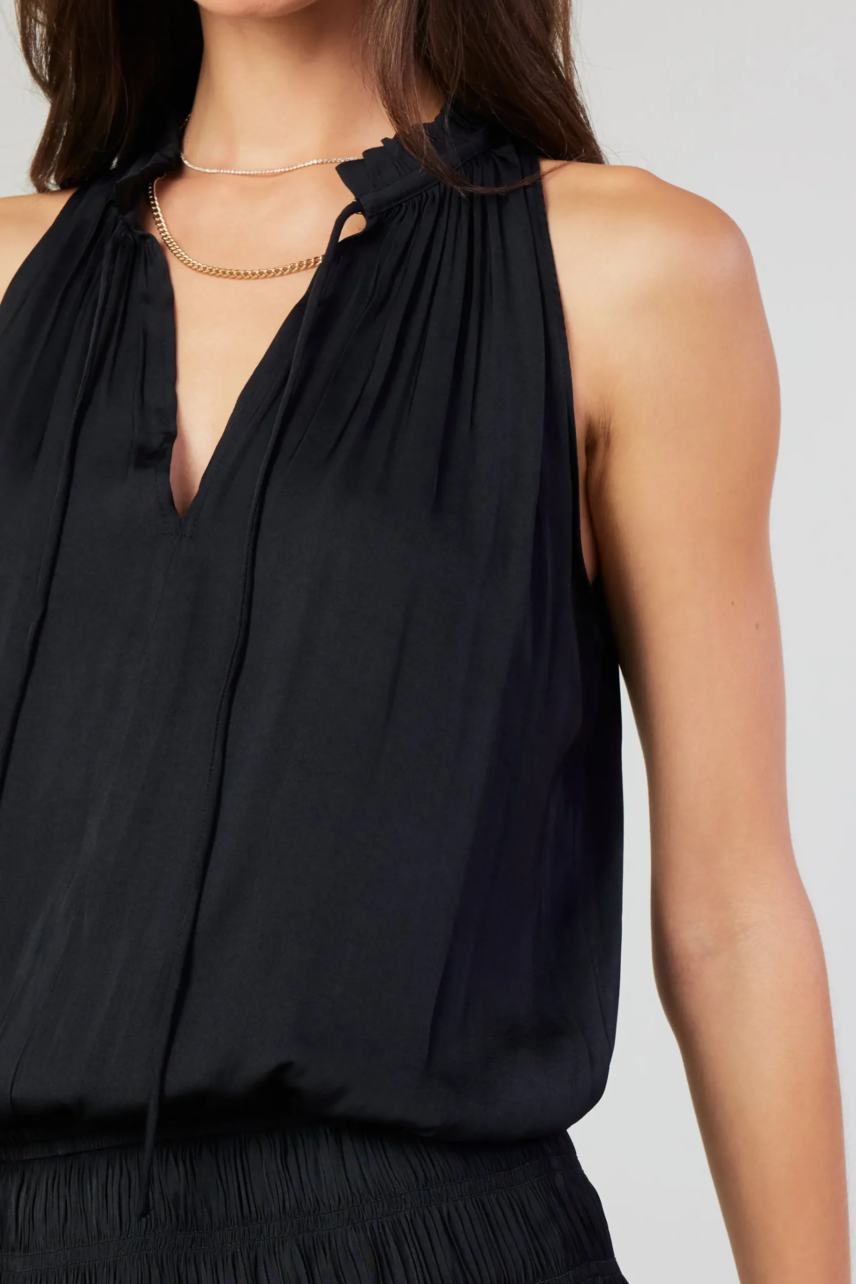 Online Cara Sleeveless Pleated Mini Dress Women Mini Dresses