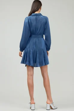 Fashion Carmel Lustrous Mini Dress Women Mini Dresses