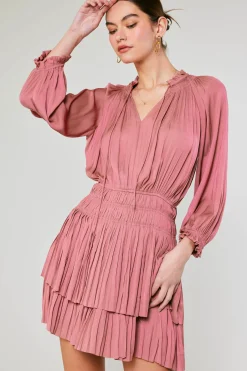 Outlet Cecile Smocked Mini Dress Women Mini Dresses