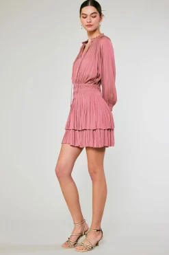 Outlet Cecile Smocked Mini Dress Women Mini Dresses