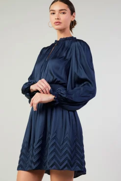 Hot Chevron Pleat Mini Dress Women Mini Dresses