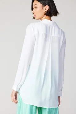 Hot Collared Buttondown Shirt Women Long Sleeve Tops