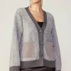 Discount Contrast Pocket Cardigan Women Cardigans | Sweaters