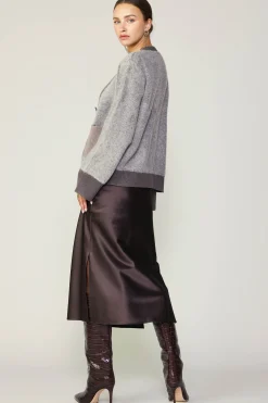 Discount Contrast Pocket Cardigan Women Cardigans | Sweaters