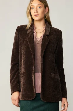 New Corduroy Blazer Women Coats & Jackets