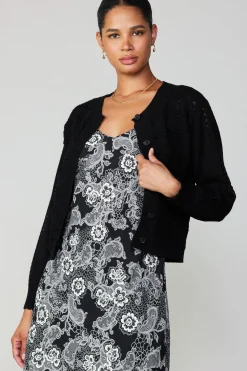 Hot Crochet Sweater Cardigan Women Cardigans | Long Sleeve Tops
