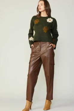 Online Daisy Embroidered Sweater Women Knitwear | Sweaters