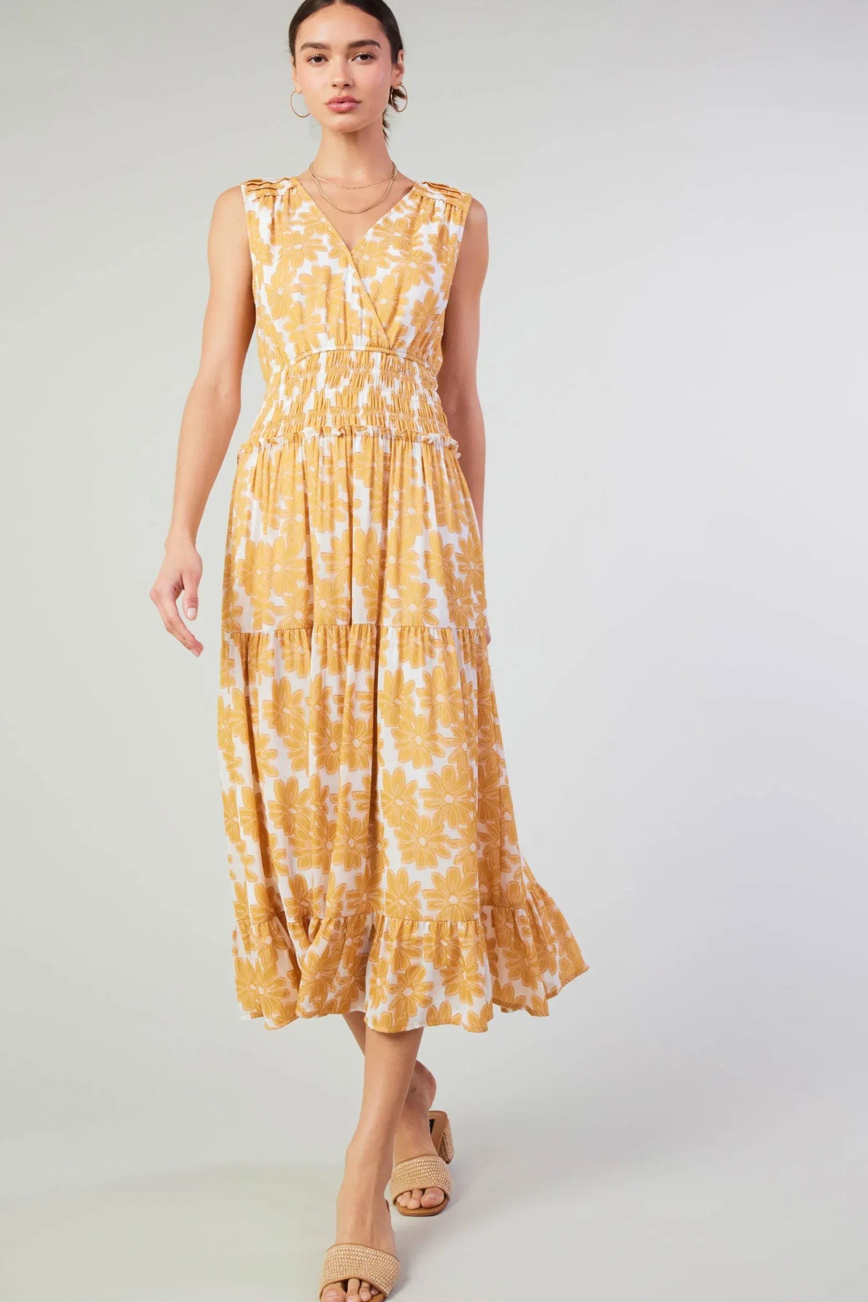 Discount Daisy Jacquard Maxi Dress Women Maxi Dresses | Midi Dresses
