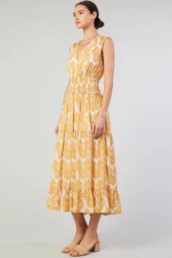 Discount Daisy Jacquard Maxi Dress Women Maxi Dresses | Midi Dresses