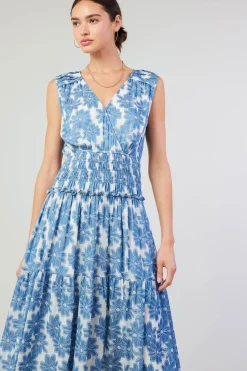 Clearance Daisy Jacquard Maxi Dress Women Maxi Dresses