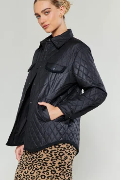 New Diamond Quilted Jacket Women Coats & Jackets