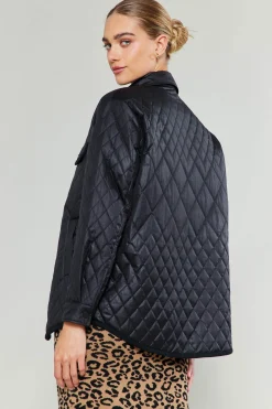 New Diamond Quilted Jacket Women Coats & Jackets