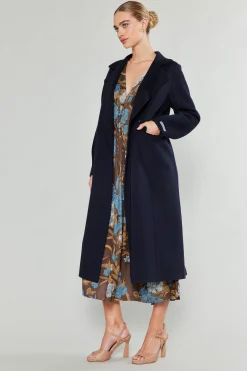 Online Double Breasted Wool Coat Women Coats & Jackets