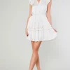 Best Flutter Sleeve Mini Dress Women Mini Dresses