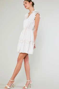 Best Flutter Sleeve Mini Dress Women Mini Dresses