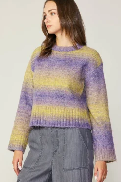Discount Gradient Sweater Top Women Sweaters