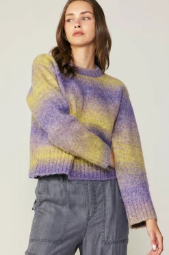 Discount Gradient Sweater Top Women Sweaters