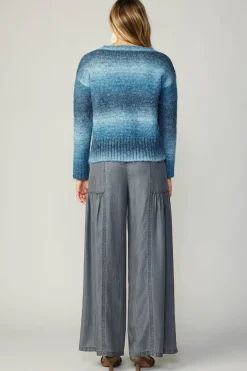 Outlet Gradient Sweater Top Women Sweaters