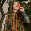 Fashion Houndstooth Vest Women Coats & Jackets