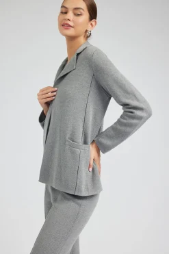 Discount Knitted Blazer Women Sweaters | Knitwear