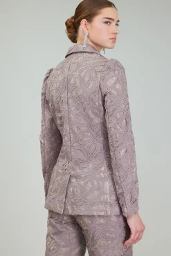 Fashion Lace Single Breasted Blazer Women Coats & Jackets