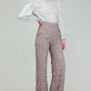Discount Lace Straight Pant Women Pants