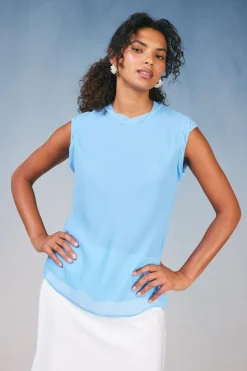 Outlet Layered Tank Top Women Sleeveless Tops