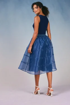 Hot Lined Organza Skirt Women Skirts